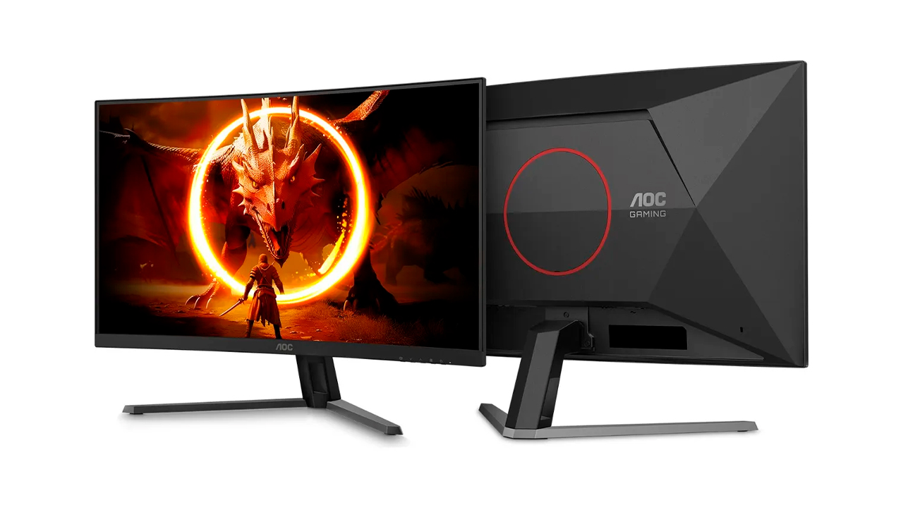 Preção! Monitor gamer curvo AOC AGON de 32 polegadas, 180 Hz e 0,5 ms ganha quase 10% de desconto