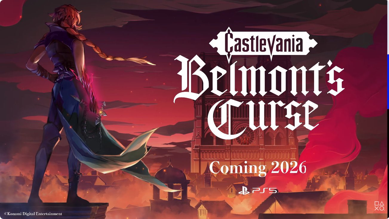Pré-venda da mídia física de Castlevania: Belmont’s Curse para PS5 já está disponível