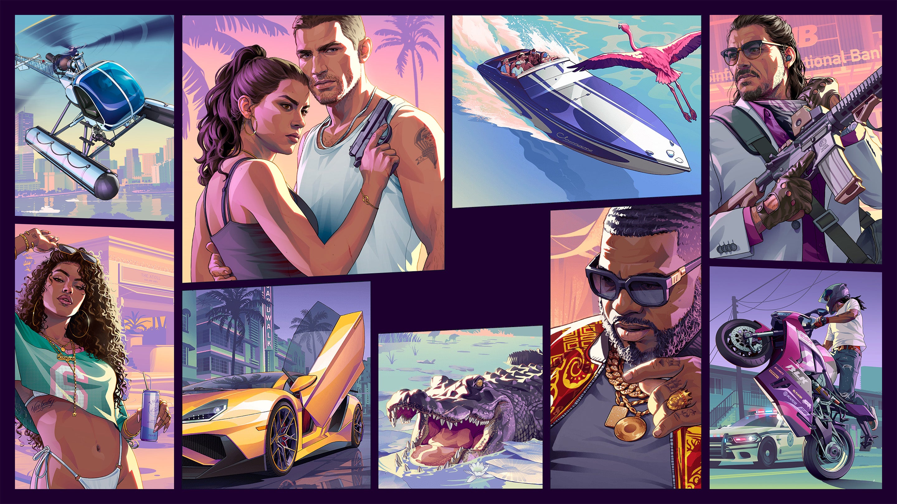 Helicóptero, mulheres de biquíni e muito mais: a evolução das icônicas capas de GTA